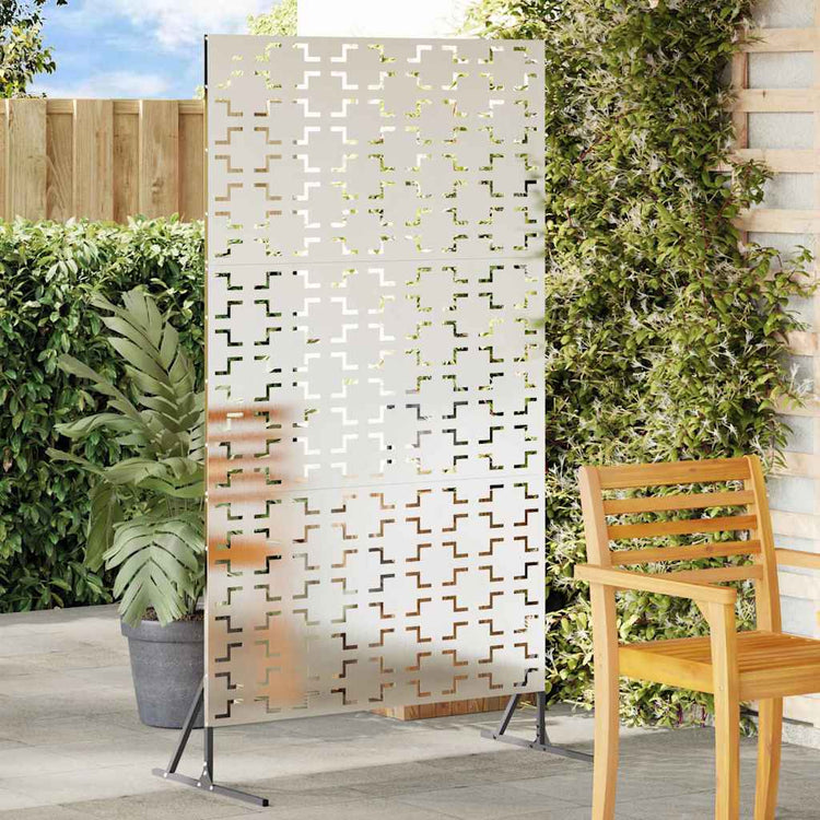 Vidaxx brise-vue gris 100 x 50 x 180 cm acier
