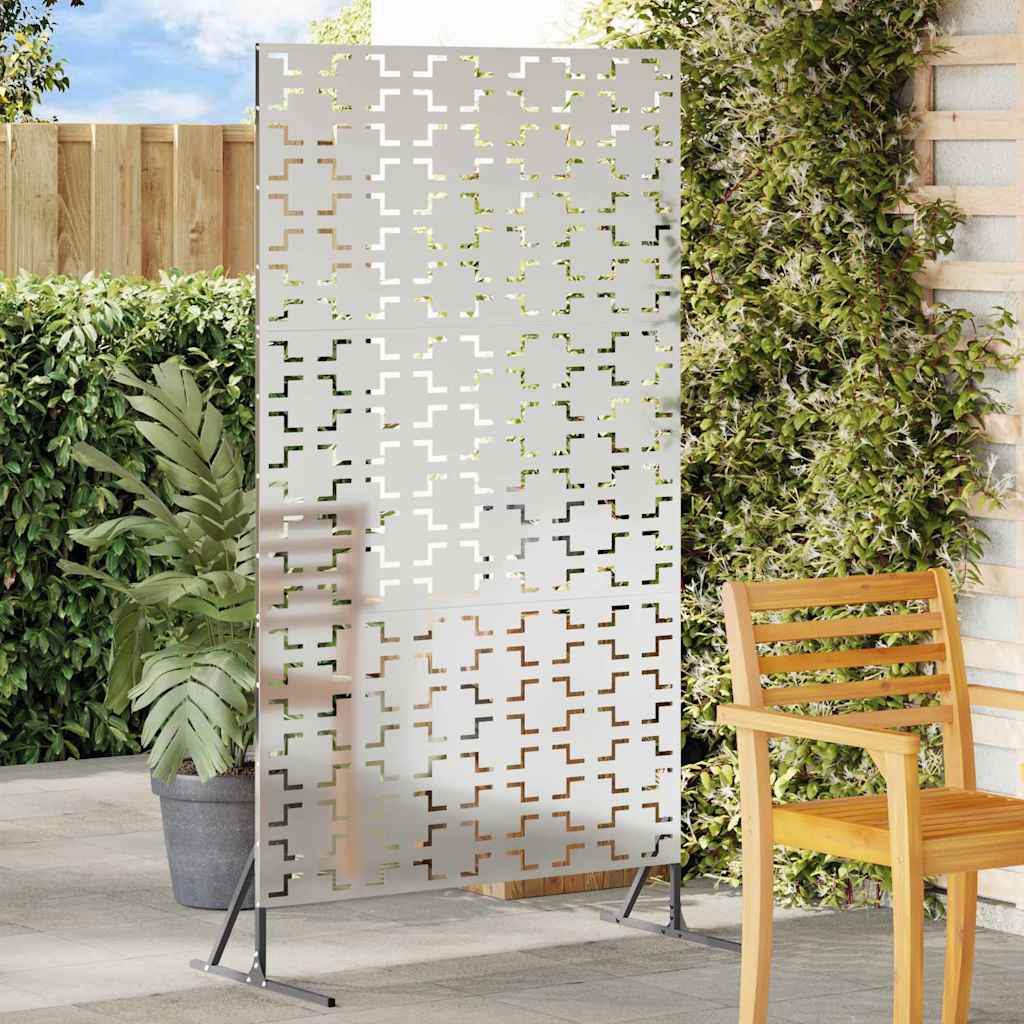 Vidaxx brise-vue gris 100 x 50 x 180 cm acier