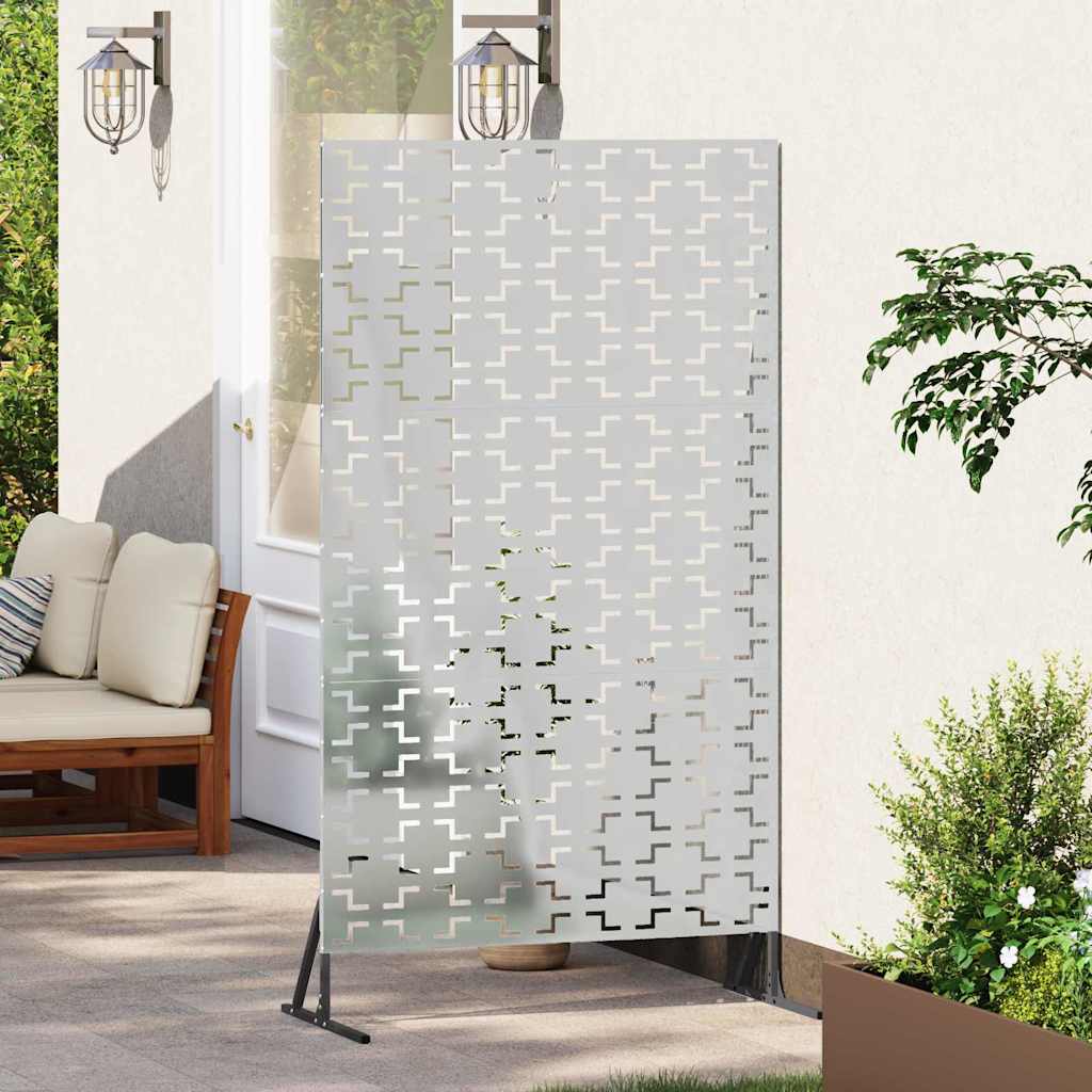 Vidaxx brise-vue gris 100 x 50 x 180 cm acier