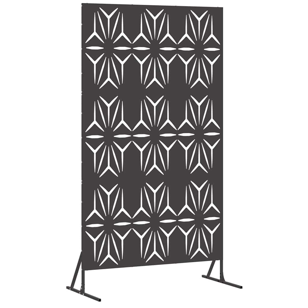 Vidaxx brise-vue noir 100 x 50 x 180 cm acier