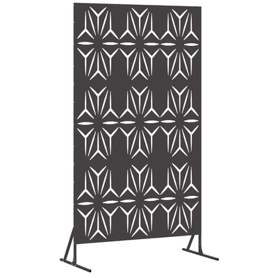 Vidaxx brise-vue noir 100 x 50 x 180 cm acier