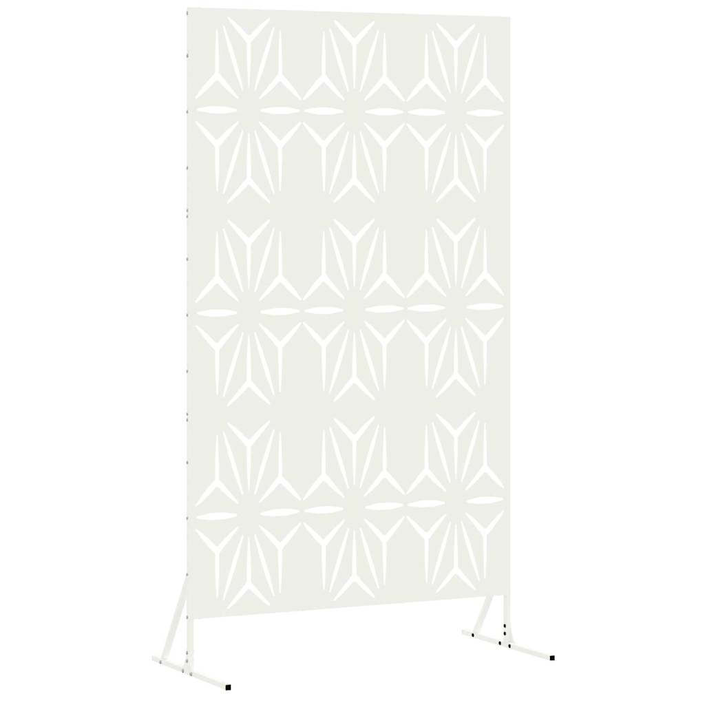 Vidaxx brise-vue blanc 100 x 50 x 180 cm acier