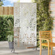 Vidaxx brise-vue gris 100 x 50 x 180 cm acier