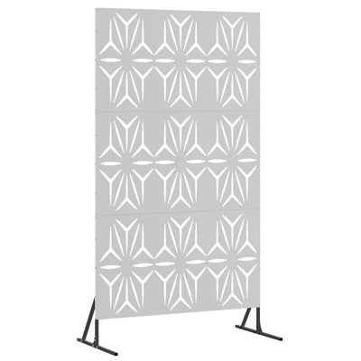 Vidaxx brise-vue gris 100 x 50 x 180 cm acier