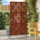 Vidaxx brise-vue gris 100 x 50 x 180 cm acier corten