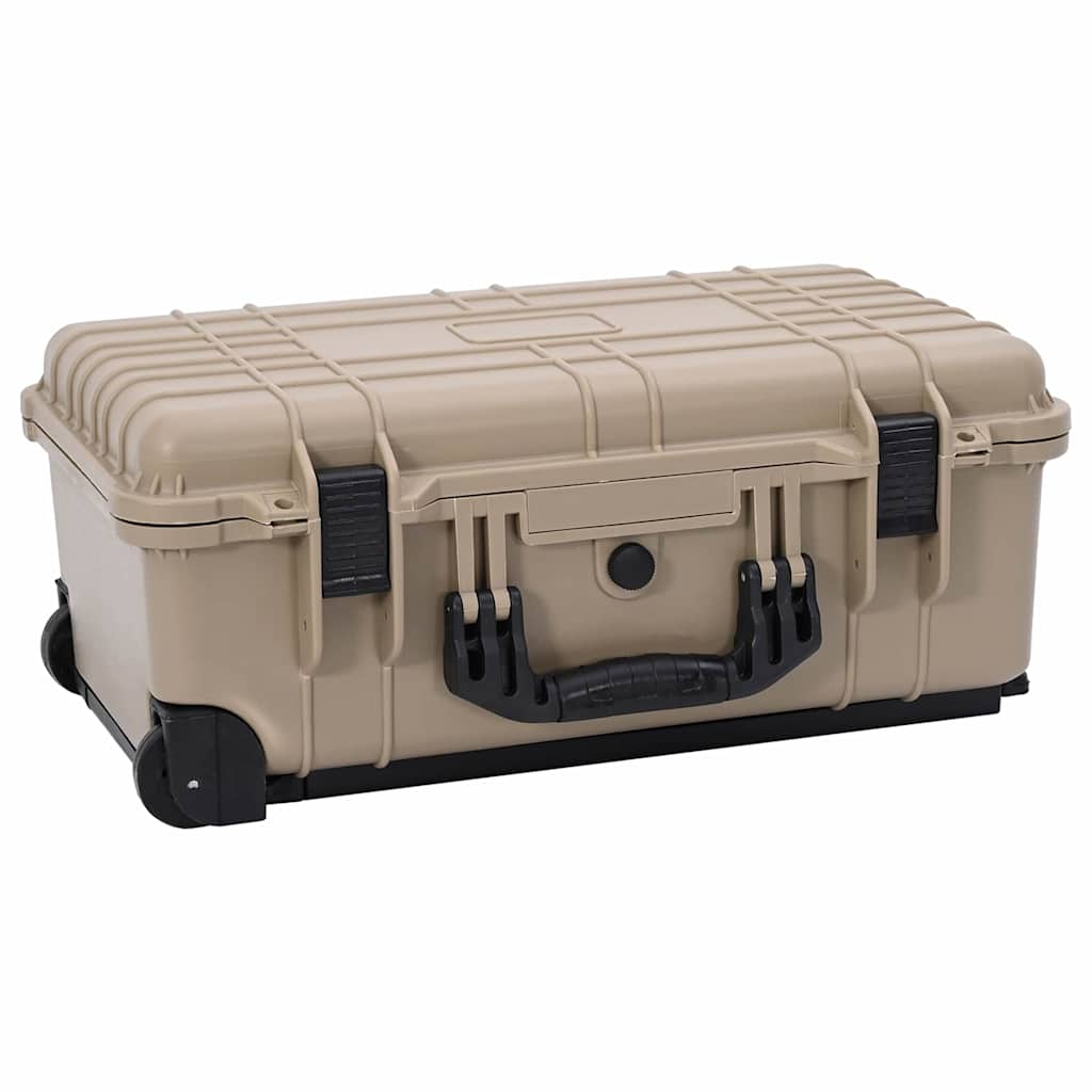Vidaxx valise rigide sable 56 x 35 x 23 cm polypropylène et abs