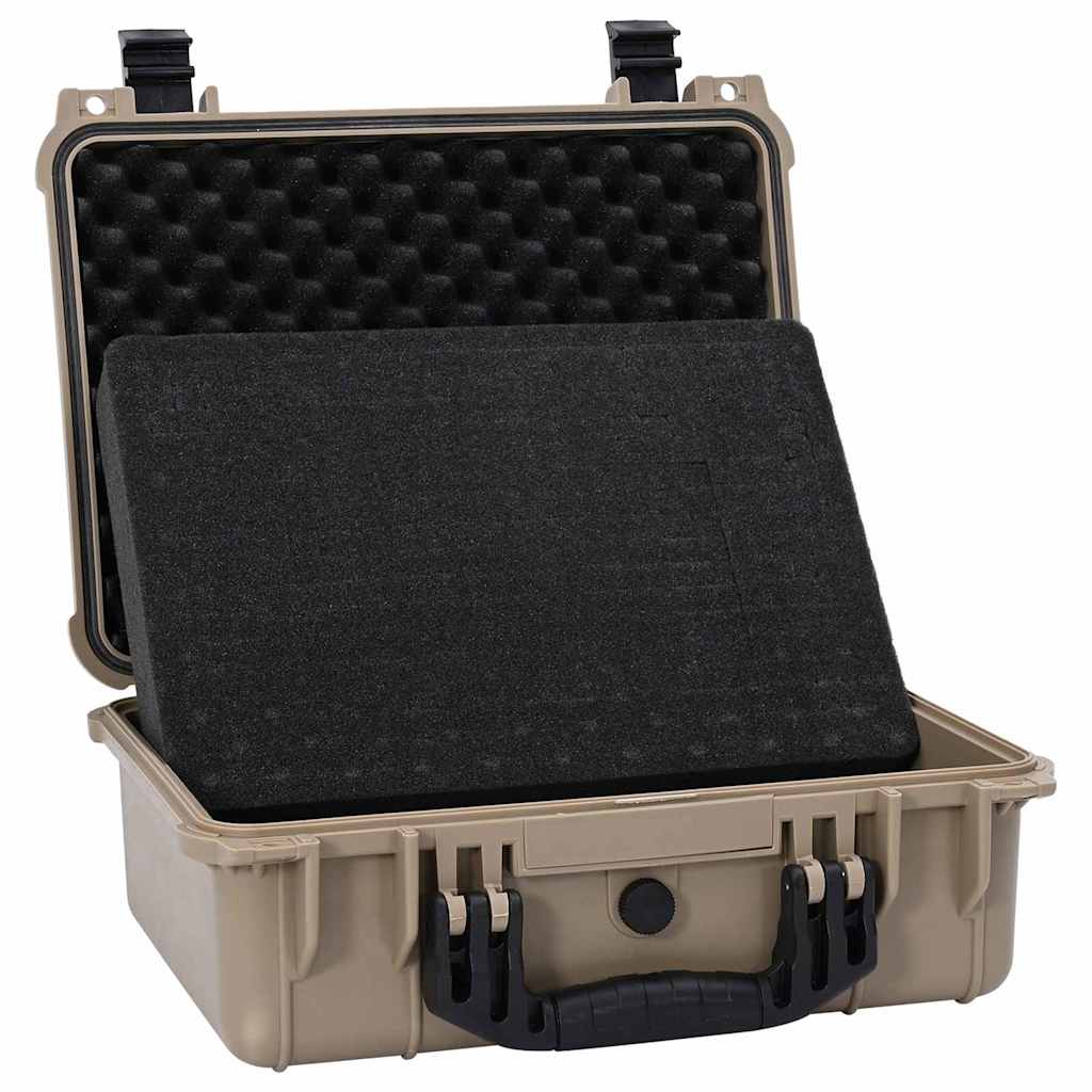Vidaxx valise rigide sable 40,5 x 33 x 17,5 cm polypropylène et abs