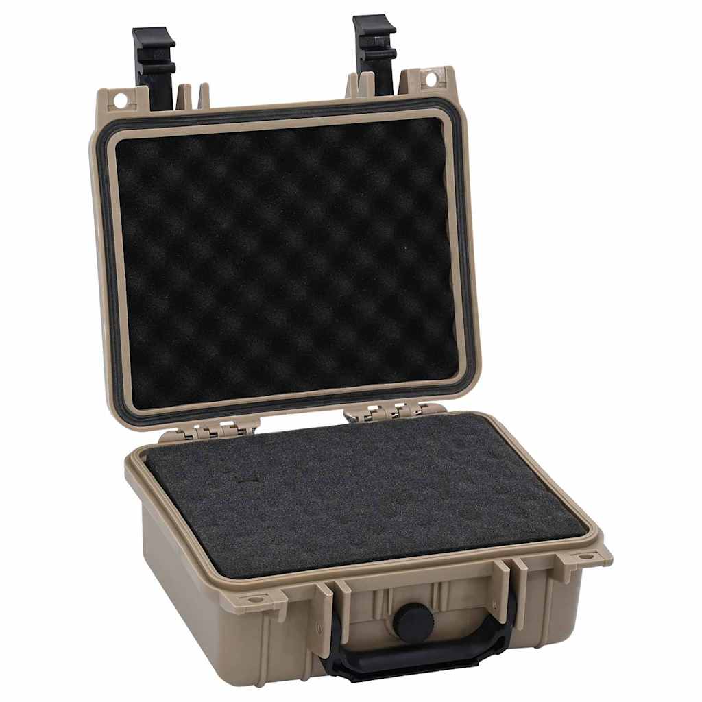 Vidaxx valise rigide sable 27 x 24,5 x 12,5 cm polypropylène et abs