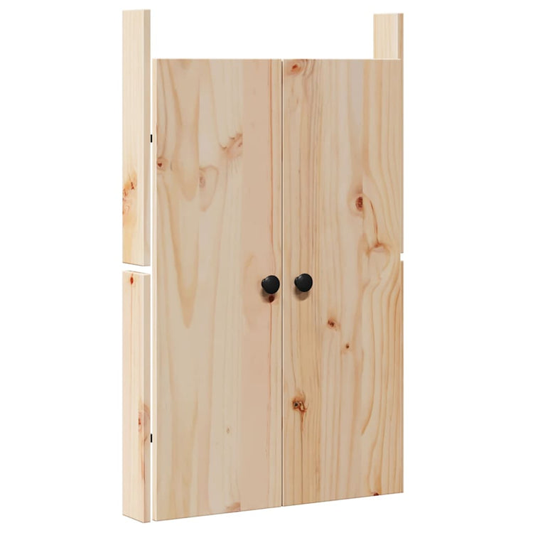 Vidaxx porte de cuisine chêne brun 50 x 9 x 82 cm bois de pin massif