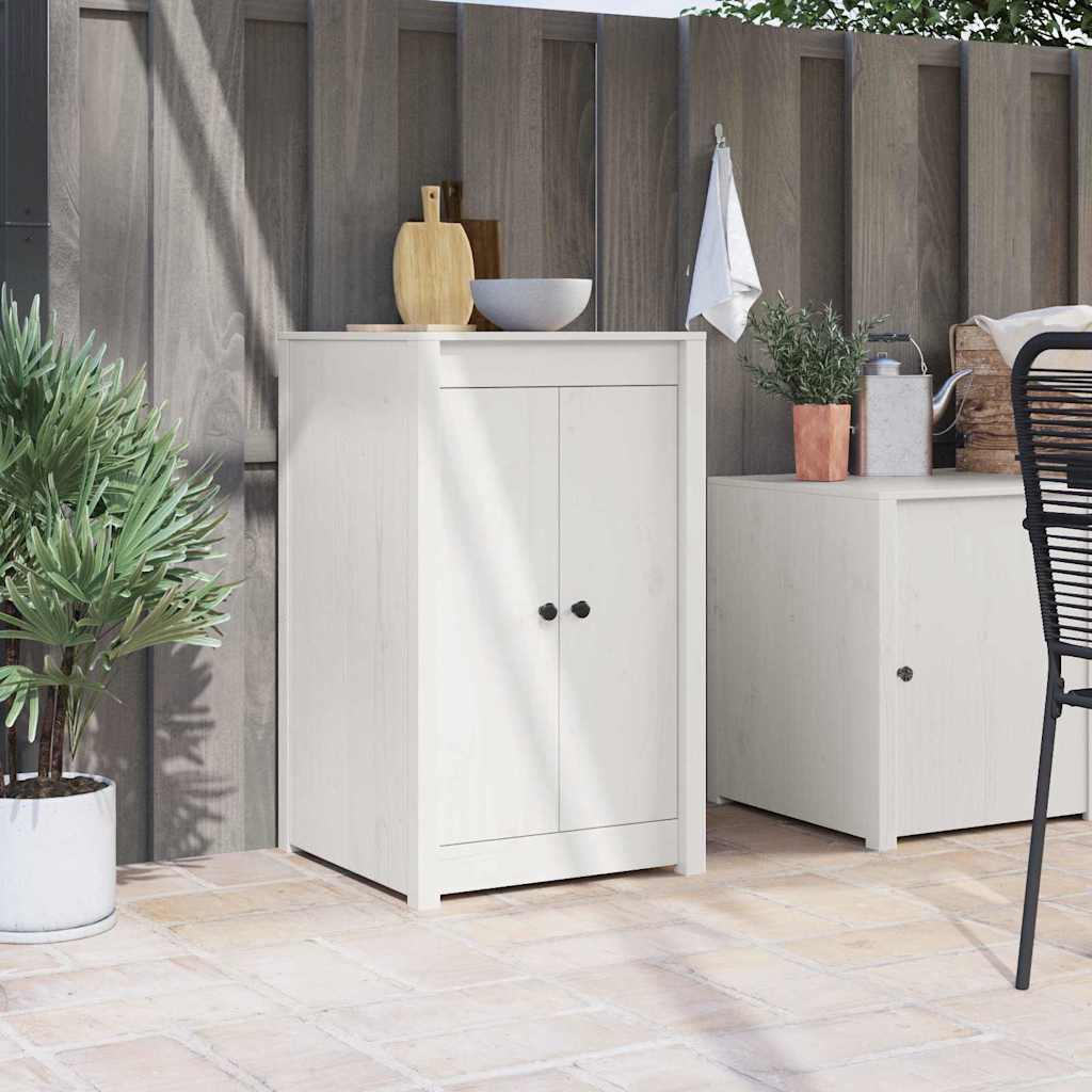 Vidaxx porte de cuisine blanc 50 x 9 x 82 cm bois de pin massif