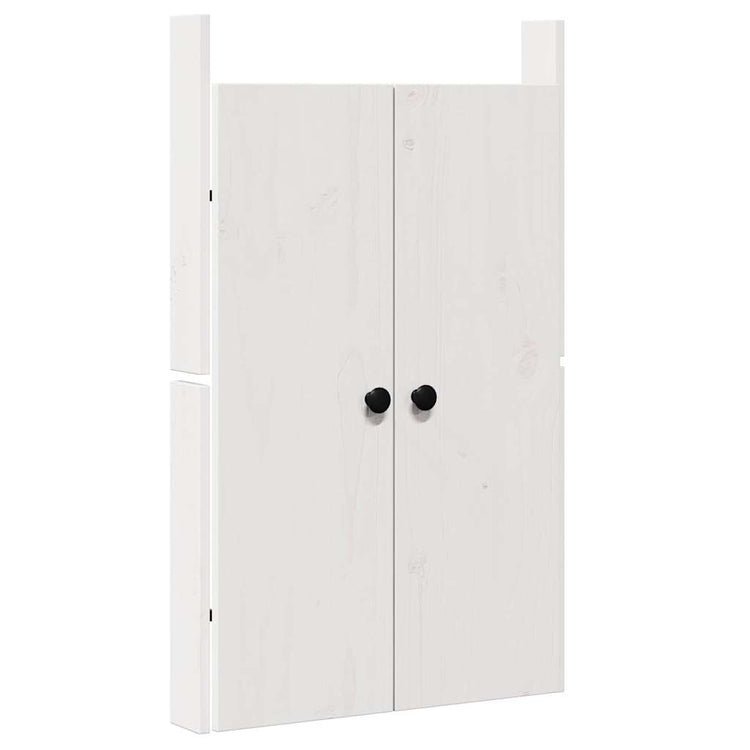 Vidaxx porte de cuisine blanc 50 x 9 x 82 cm bois de pin massif