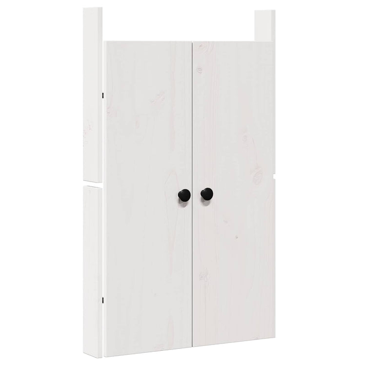 Vidaxx porte de cuisine blanc 50 x 9 x 82 cm bois de pin massif