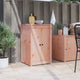 Vidaxx porte de cuisine marron 50 x 9 x 82 cm sapin de Douglas massif