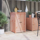 Vidaxx porte de cuisine marron 50 x 9 x 82 cm sapin de Douglas massif