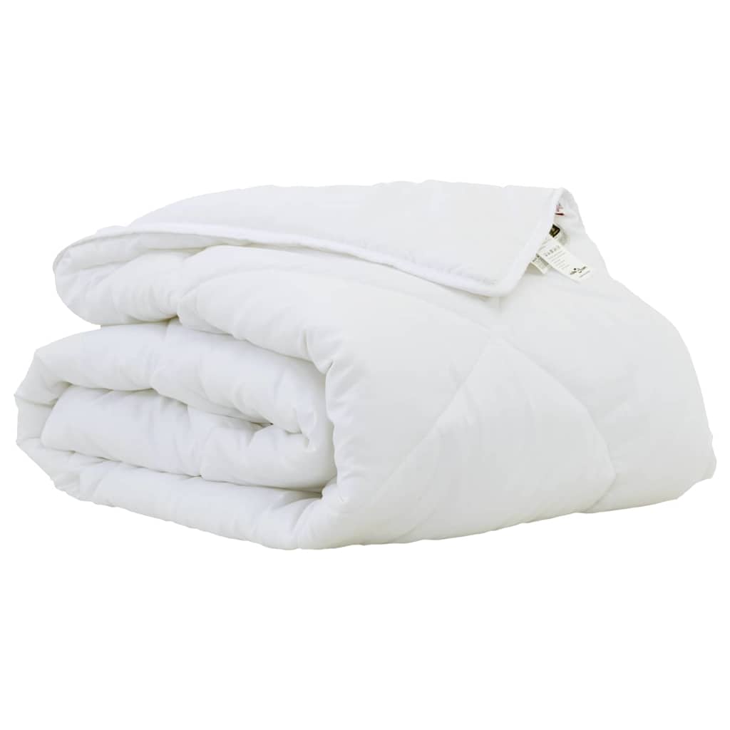 Vidaxx couette blanc 200 x 155 x 4 cm polyester