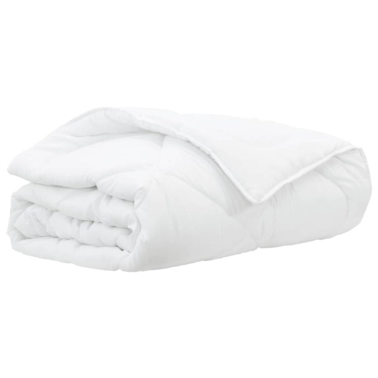 Vidaxx couette blanc 200 x 155 x 4 cm polyester