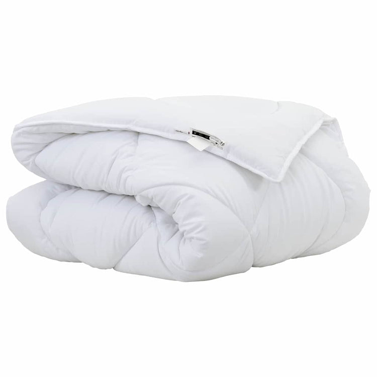 Vidaxx couette d'hiver blanc 240 x 222 x 5 cm polyester