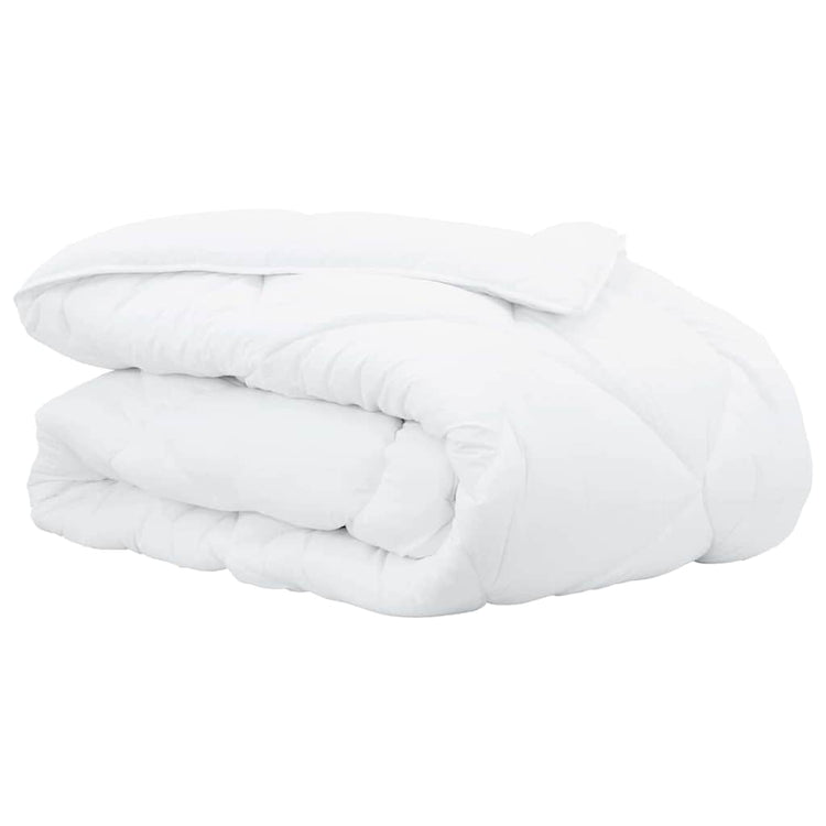Vidaxx couette d'hiver blanc 240 x 222 x 5 cm polyester