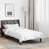 Vidaxx couette 2 en 1 blanc 135 x 200 cm polyester