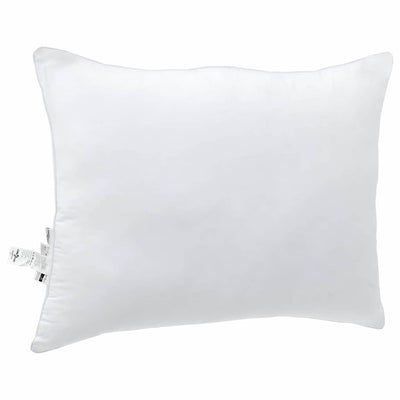 Oreiller VidaXL avec coussin en coton et polyester blanc