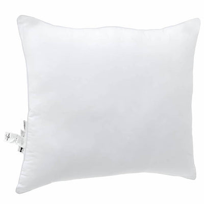 Oreiller VidaXL avec coussin en coton et polyester blanc