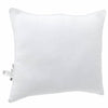 Oreiller VidaXL avec coussin en coton et polyester blanc
