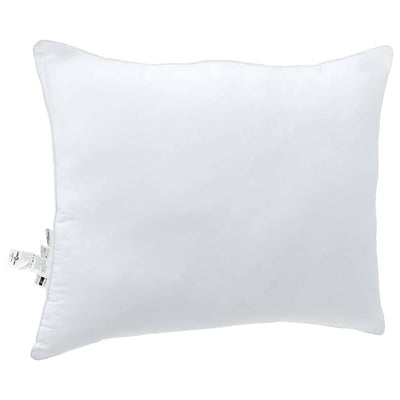 Oreiller VidaXL avec coussin en coton et polyester blanc