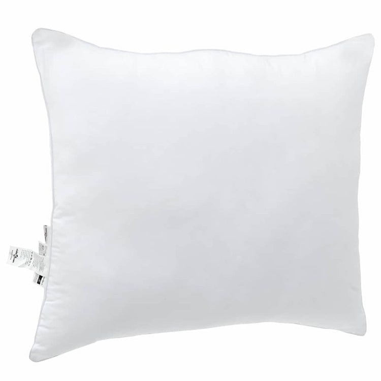 Oreiller VidaXL avec coussin en coton et polyester blanc