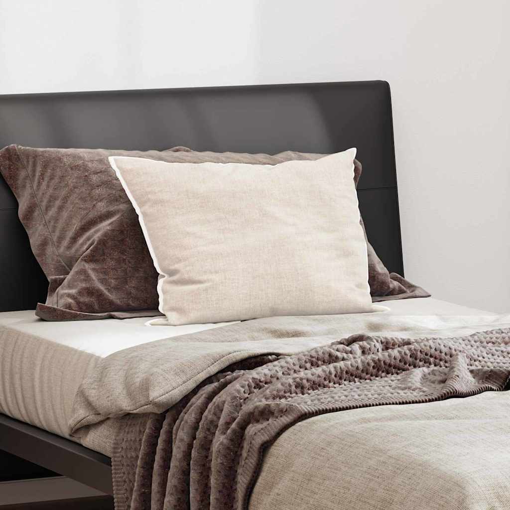 Vidaxxl oreiller avec coussin blanc 60 x 40 x 20 cm polyester