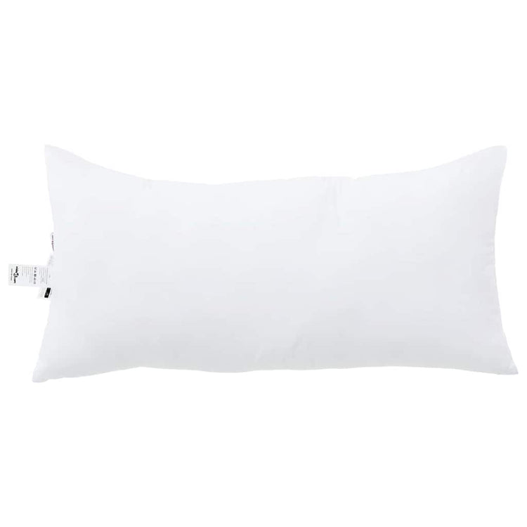 Vidaxxl oreiller avec coussin blanc 61 x 41 x 20 cm polyester