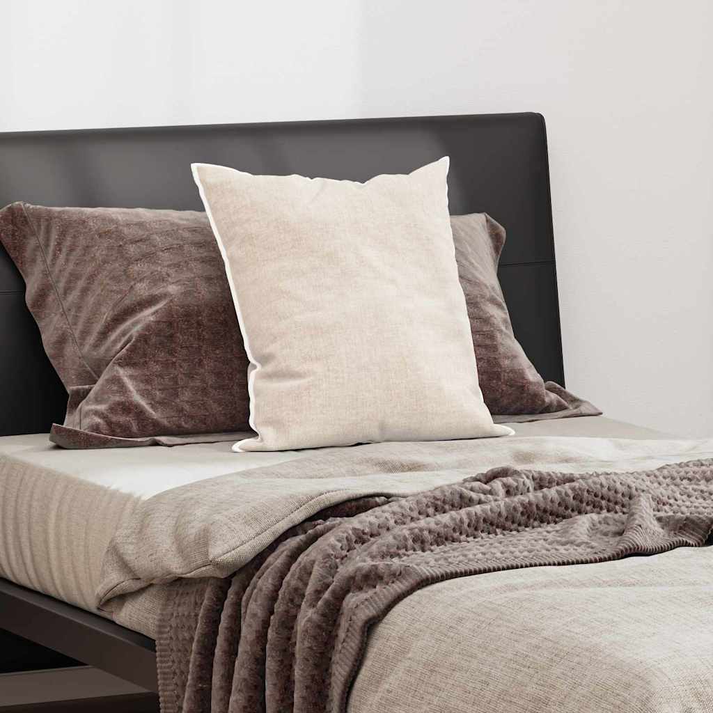 Vidaxxl oreiller avec coussin blanc 61 x 41 x 20 cm polyester