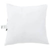 Vidaxxl oreiller avec coussin blanc 61 x 41 x 20 cm polyester