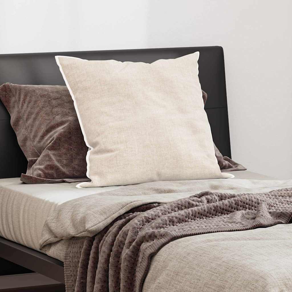 Vidaxxl oreiller avec coussin blanc 61 x 41 x 20 cm polyester