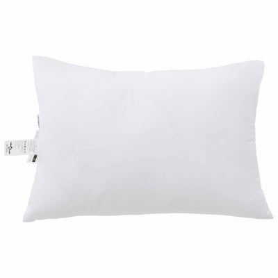 Vidaxxl oreiller avec coussin 2 pcs blanc 61 x 41 x 20 cm polyester