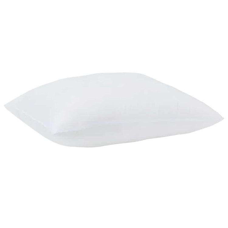 Vidaxxl oreiller avec coussin 2 pcs blanc 61 x 41 x 20 cm polyester