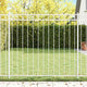 Vidaxx élément hec blanc 170 x 150 cm acier