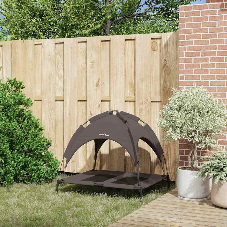 Vidaxl lit pour chien marron 92 x 77 x 82,5 cm acier