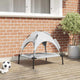 Vidaxl dog bed silver gray 63 x 49.5 x 60 cm steel