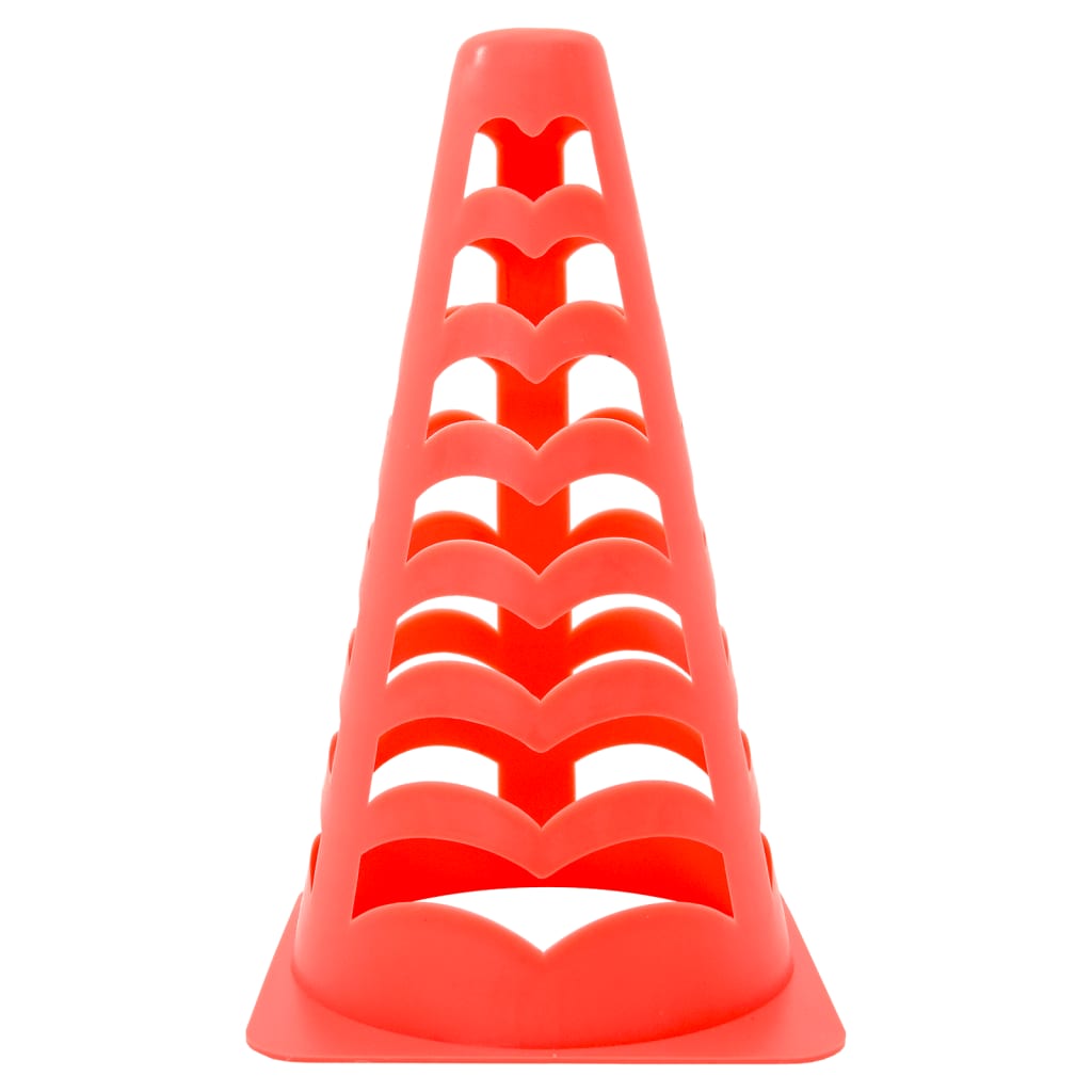Vidaxl Football Pawns 6 St empilable 13x13x22.5 cm orange