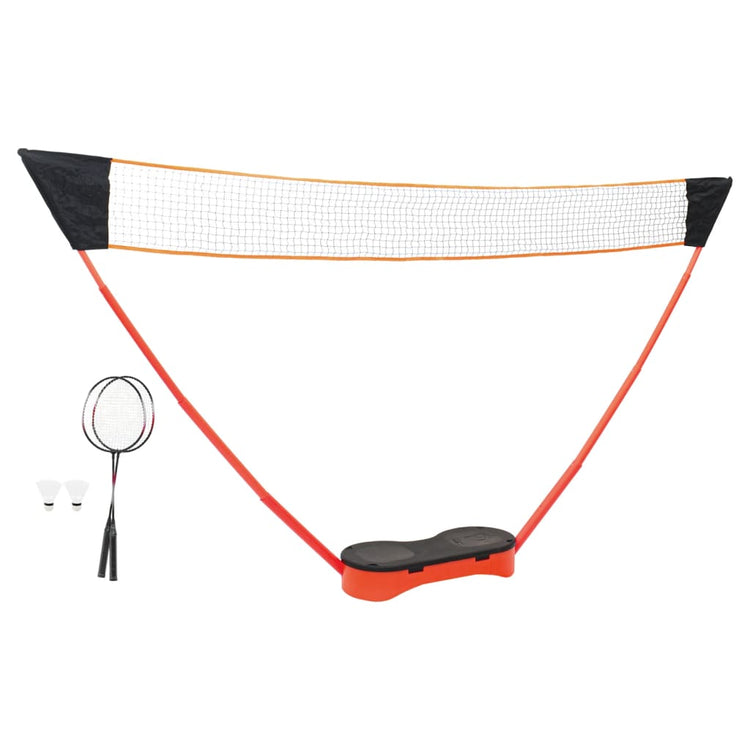 Vidaxl Badmintonset avec 2 raquettes, Net and Storage Case 292x30x152 cm