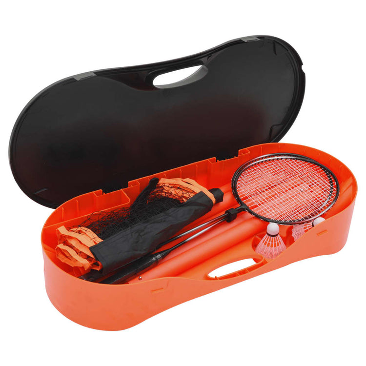 Vidaxl Badmintonset avec 2 raquettes, Net and Storage Case 292x30x152 cm