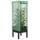 Vidaxl Planter élevé avec Kashoes 40x40x140 cm Rattanlook