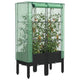 Vidaxl Planter élevé avec Kashoes 80x40x140 cm Rattanlook