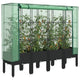 Vidaxl Planter élevé avec Kashoes 160x40x140 cm Rattanlook