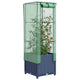 Vidaxl Planter élevé avec Kashoes 40x40x139 cm Rattanlook