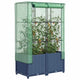 Vidaxl Planter élevé avec Kashoes 80x40x138 cm Rattanlook