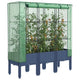 Vidaxl Planter élevé avec Kashoes 120x40x140 cm Rattanlook