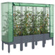 Vidaxl Planter élevé avec Kashoes 160x40x140 cm Rattanlook