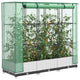 Vidaxl Planter élevé avec Kashoes 120x40x123 cm Rattanlook