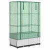 Vidaxl Planter élevé avec Kashoes 80x40x138 cm Rattanlook